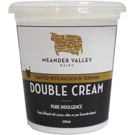 Meander Valley Dairy Meander Valley Double Cream 200ml