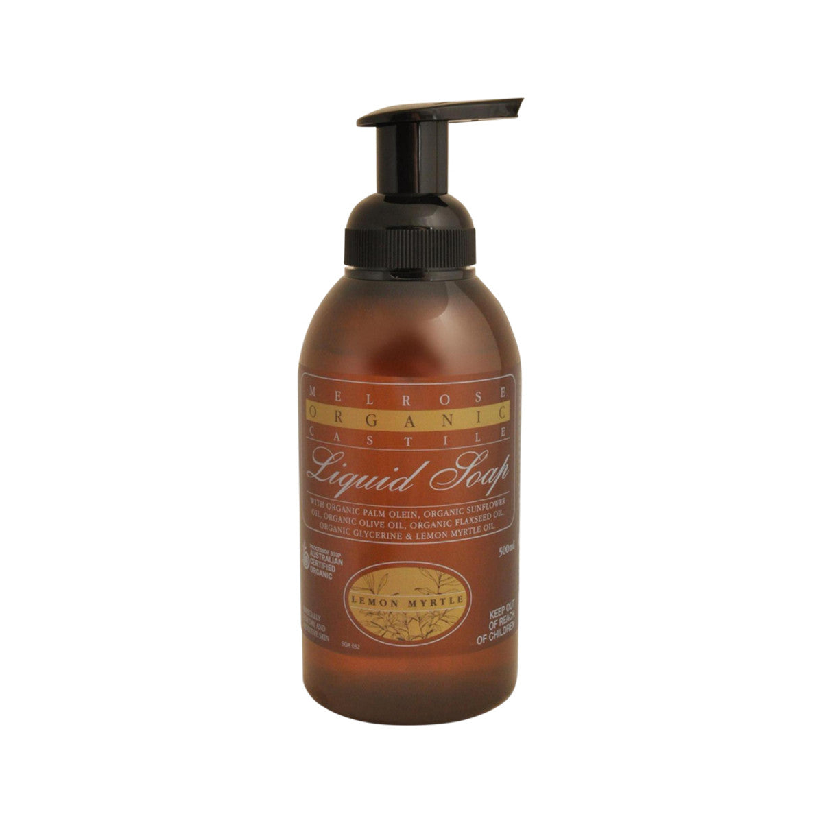 Melrose Castile Liquid Soap Pump 500ml