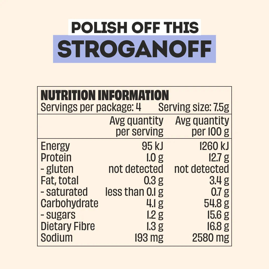 Mingle Hearty Stroganoff 30g