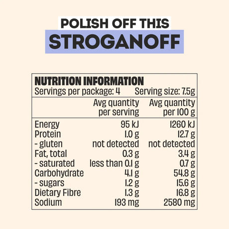 Mingle Hearty Stroganoff 30g