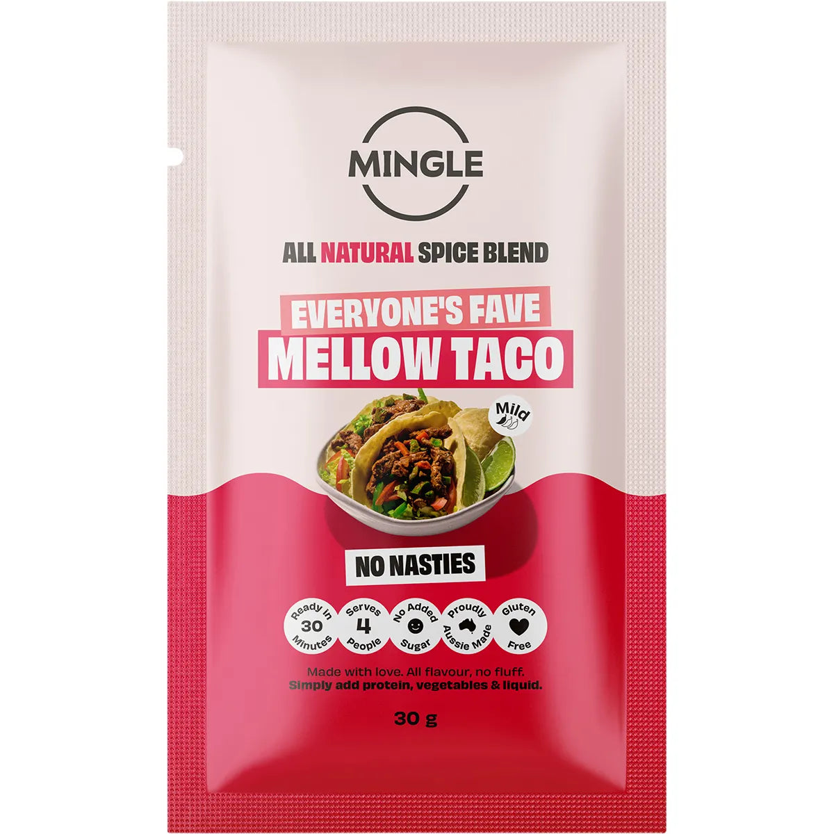 Mingle Mellow Taco Recipe Base 30g