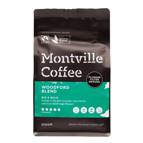 Montville Coffee Coffee Plung Woodford 250g