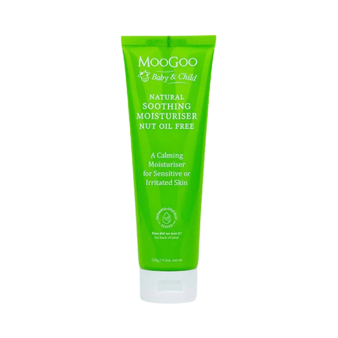 MooGoo Natural Soothing Moisturiser Nut Oil Free 120g