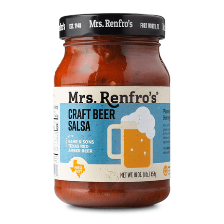 Mrs Renfros Craft Beer Salsa 454g