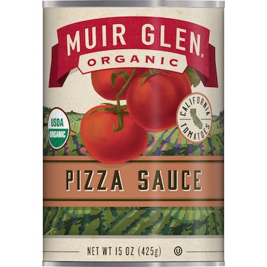 Muir Glen Tomato Pizza Sauce Low Fat 426g