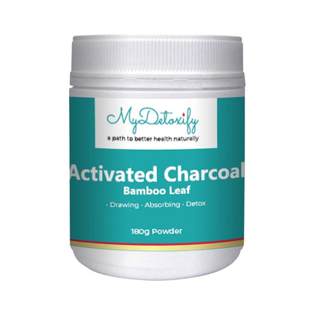 My Detoxify Activated Charcoal Bamboo Leaf 180g