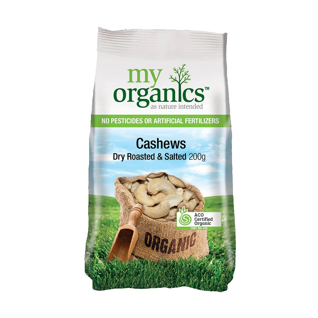 My Organic Cashews Dry R&S 200g