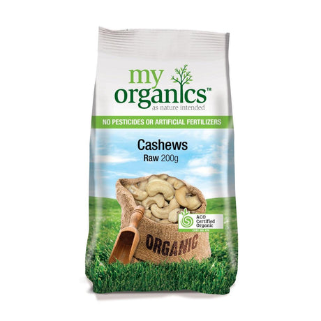 My Organic Cashews Raw 200g