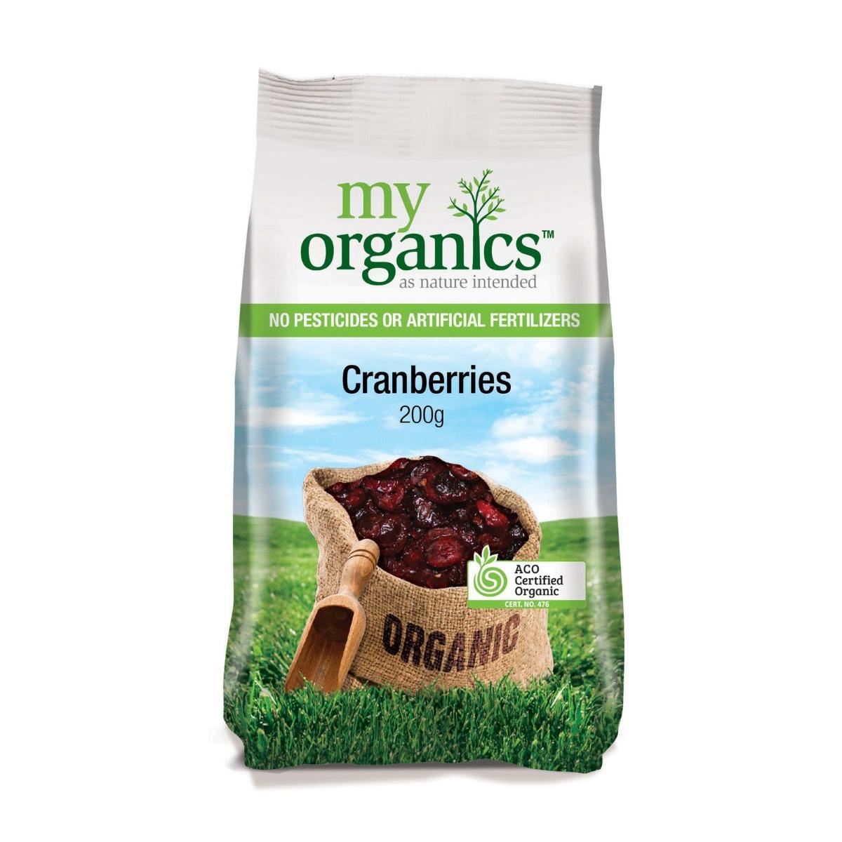 My Organic Cranberries 200g