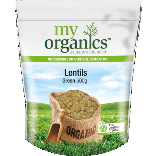 My Organic Lentils Green 500g