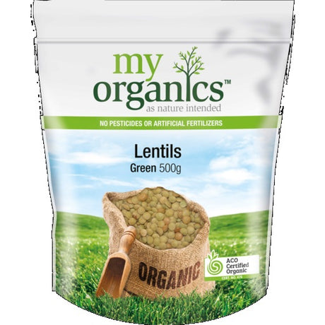 My Organic Lentils Green 500g