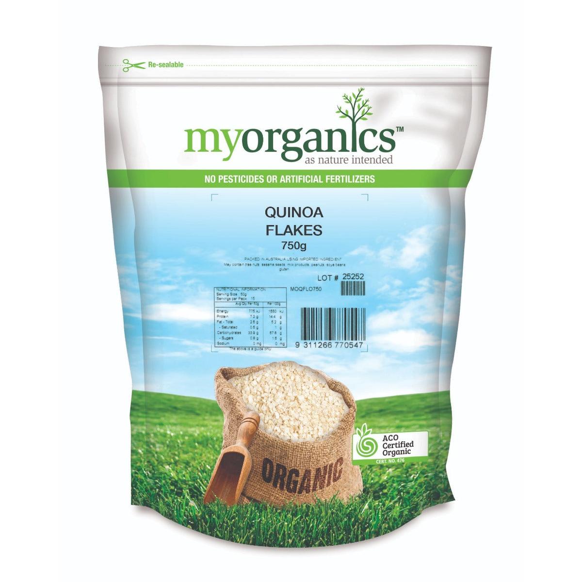 My Organic Quinoa Flakes 750g
