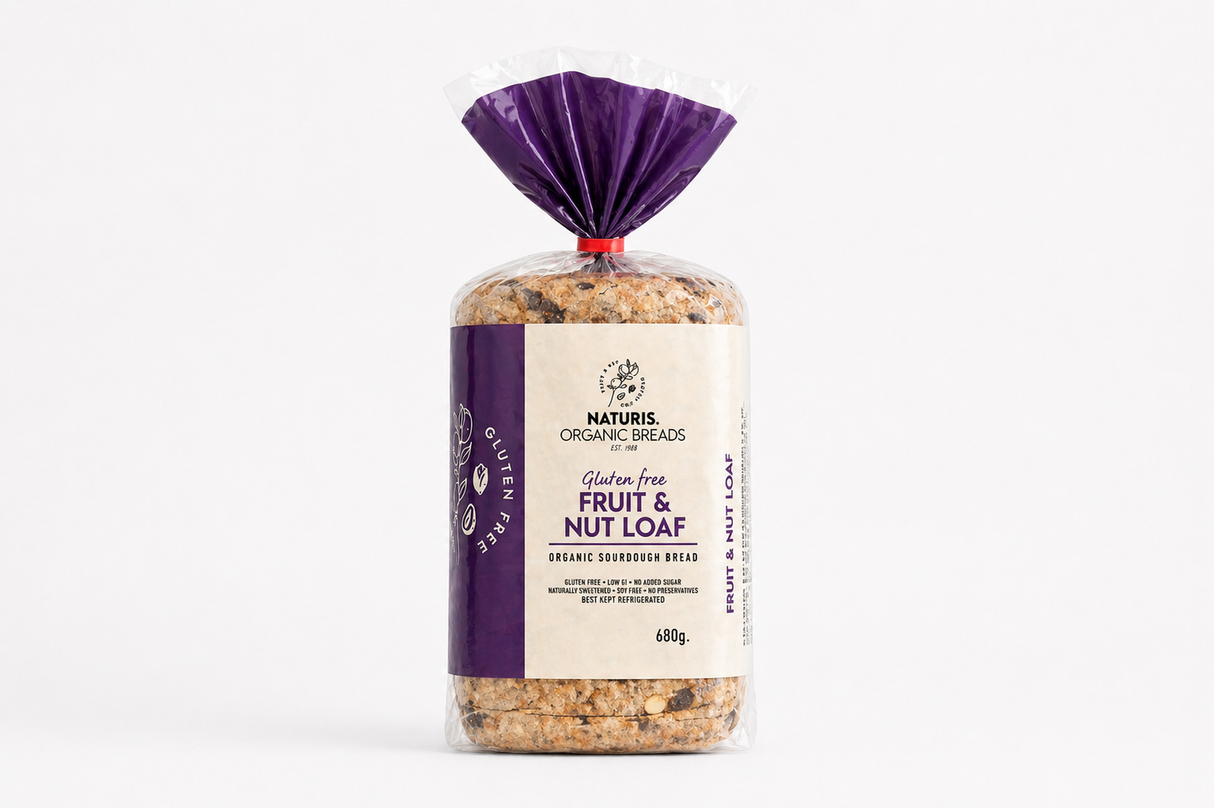 Naturis Gluten Free Fruit & Nut Loaf 680g