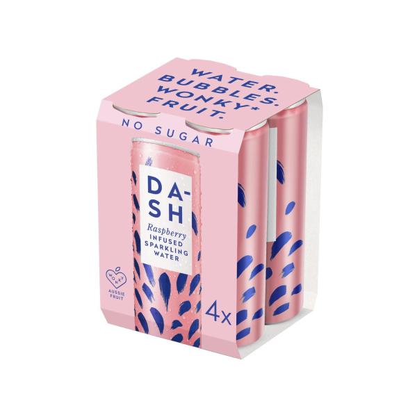 Dash Raspberry Multi 4X300ml