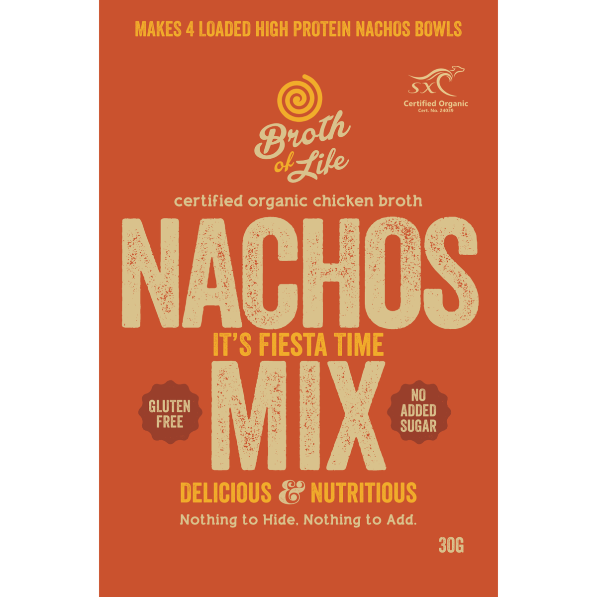 Broth of Life Organic Nachos Spice Mix 30g