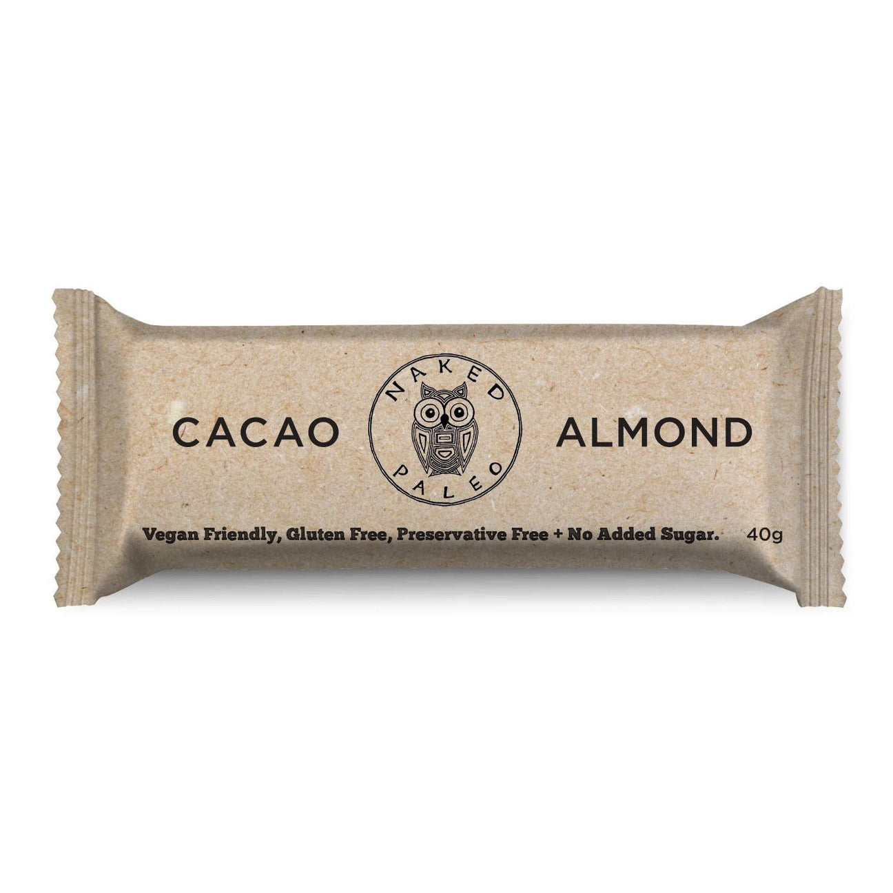 Naked Paleo Cacao Almond 40g