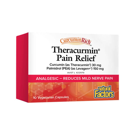 Natural Factors Nat Factors Theracurmin Pain 10vc
