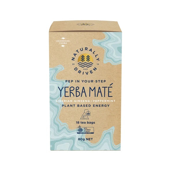 Naturally Driven Yerba Mate Ginseng 18tb