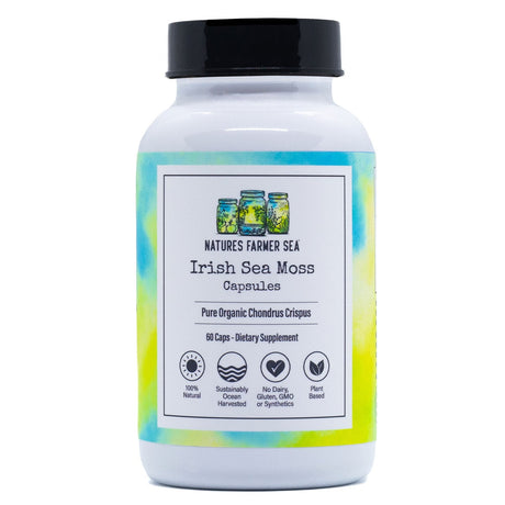 Natures Farmer Sea Irish Sea Moss 60c