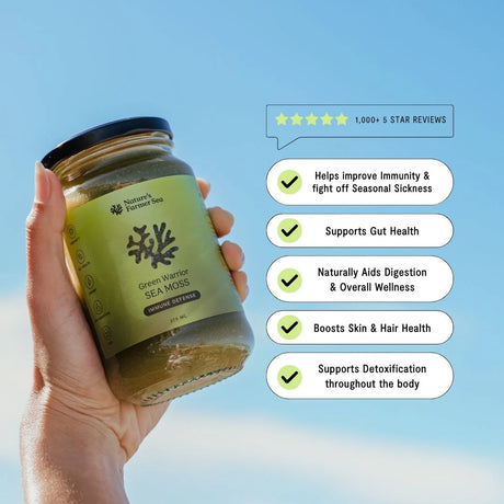 Nat Farmer Green Sea Moss 375ml