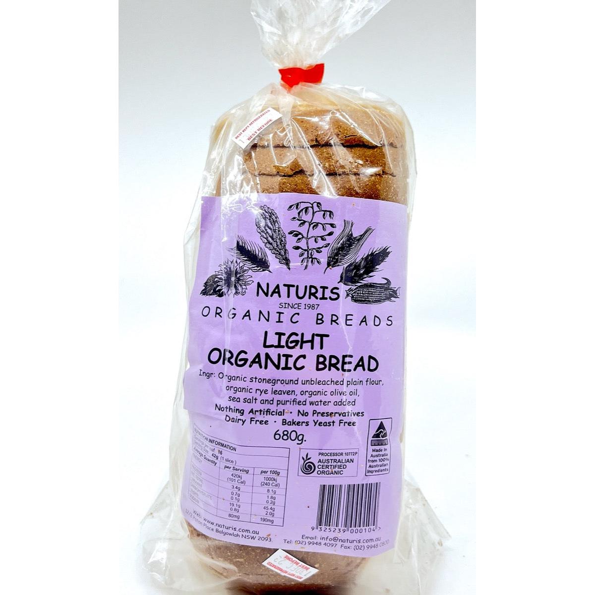 Naturis Light Bread 680g