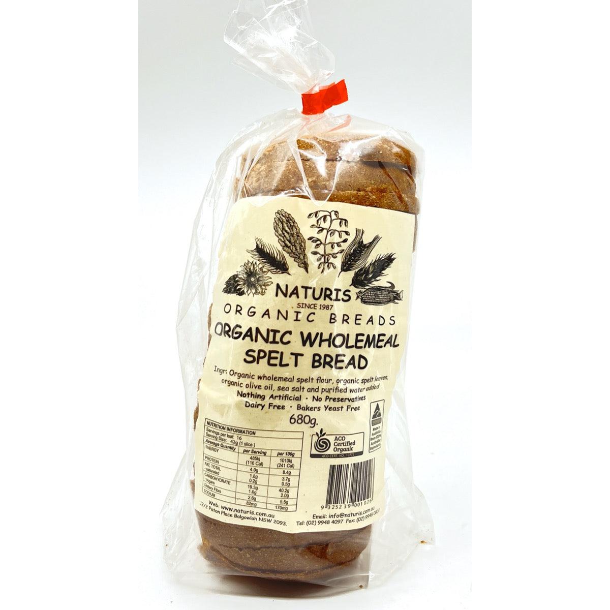 Naturis Wholemeal Spelt 680g