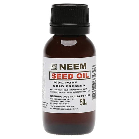 Neeming Australia Neem Australia Neem Seed Oil 100% Pure & Cold 50ml