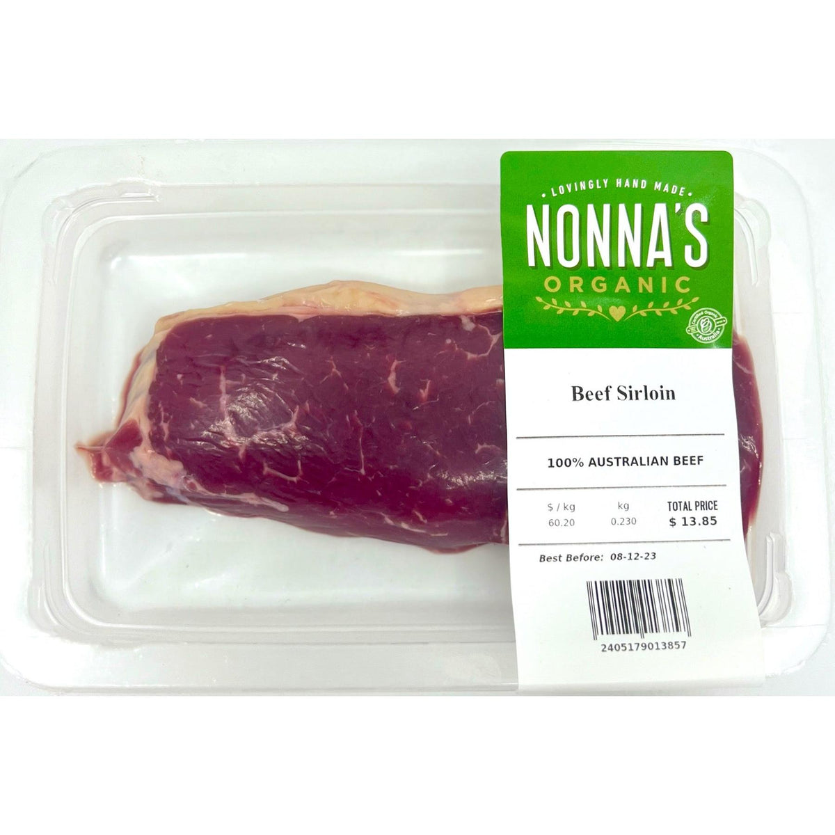 Fresh grass fed beef porterhouse steak