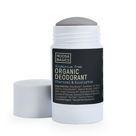 Noosa Basics Deo Stick Charcoal Eucalpytus 60g