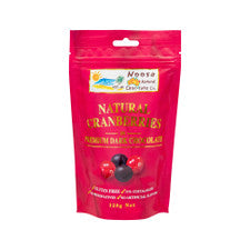 Noosa Natural Chocolate Natural Chocolate Co Cranberries in Premium Dark Chocolate 125g