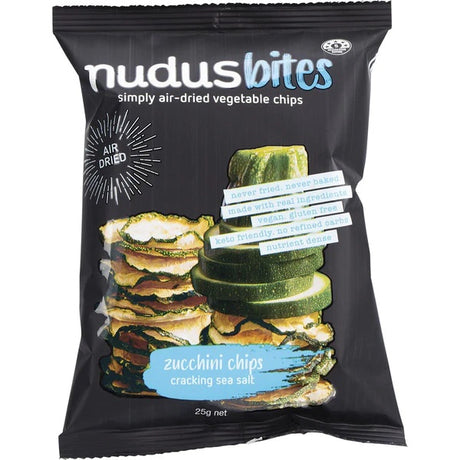 Nudus Bite Zucchini Chip Salt 25g