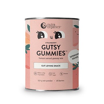 Nutra Organics Gummies Strawberry 150g