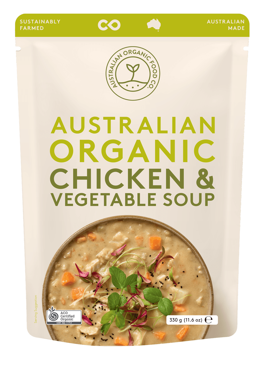 Australian Organic Food Co Chicken Veg Soup 500g
