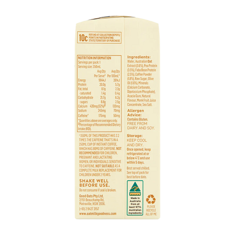 OMG Coffee PrOATein Milk 350ml