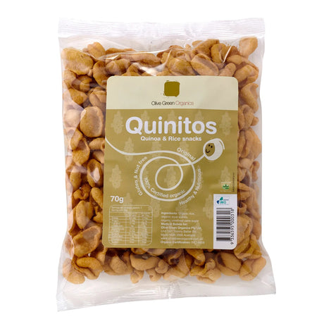 Olive Green Organics Quinitos Snack 70g