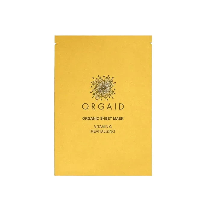 Orgaid Organic Vitamin C & Revitalising Sheet Mask 24ml