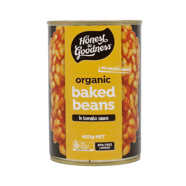 Honest to Goodness Baked Beans In Tomato Sauce 400g