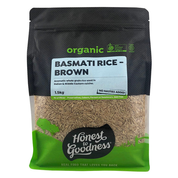 Honest to Goodness Brown Basmati Rice 1.5kg