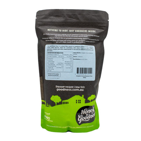 Honest to Goodness Green Banana Flour 500g