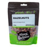 Honest to Goodness Organic Roasted Hazelnuts 200g