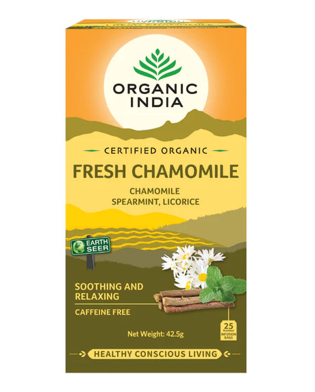 Organic India Fresh Chamomile 25tb
