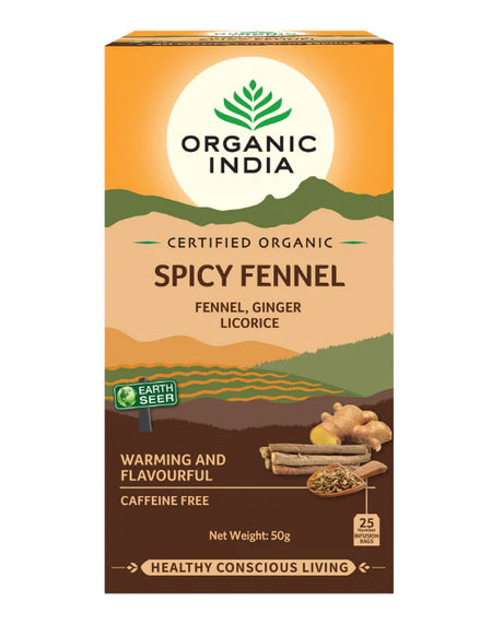Organic India Spicy Fennel 25tb