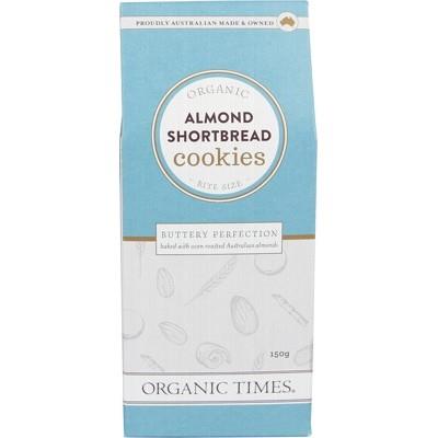 Organic Times Almond Shortbread 150g