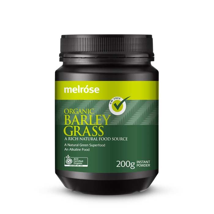 Melrose Organic Barley Grass Powder 200g tub