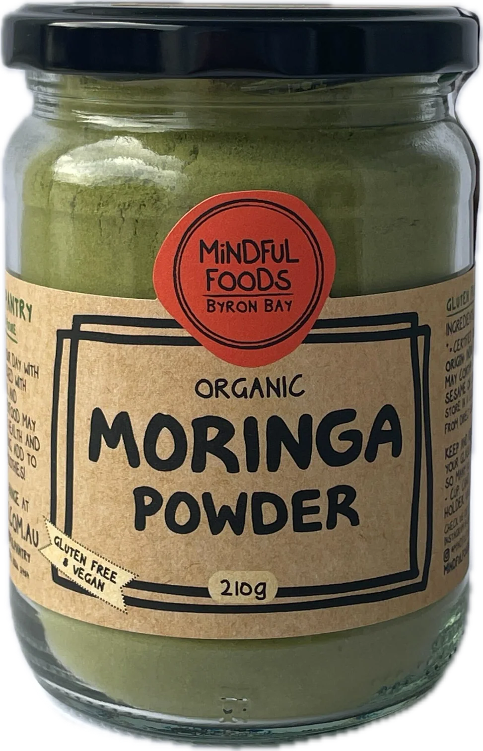 Mindful Foods Organic Moringa Powder 210g