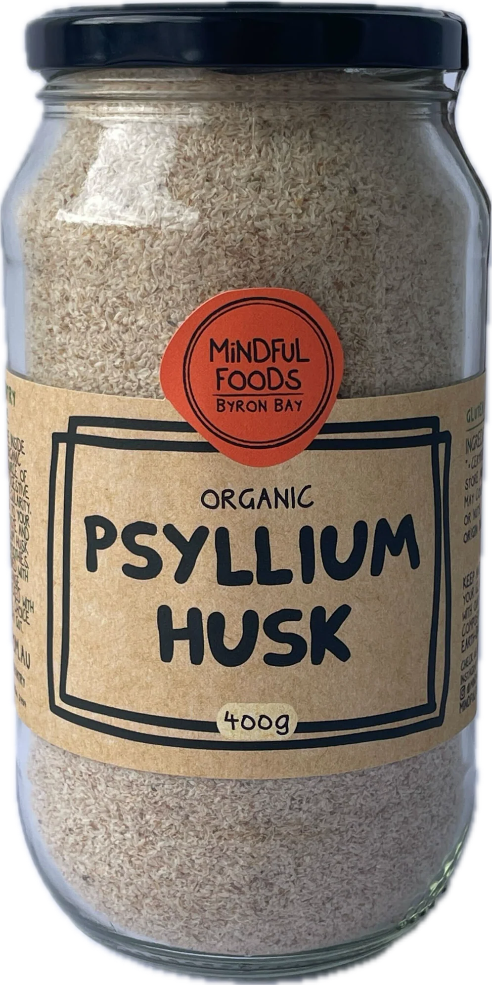Mindful Foods Organic Psyllium Husk 400G