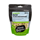 Honest to Goodness Organic Raw Macadamia Nuts 200g