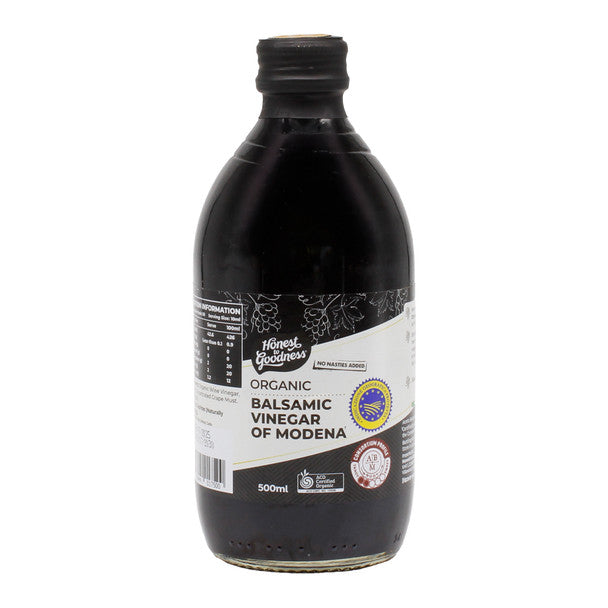 Honest to Goodness Organic Balsamic Vinegar 500ml