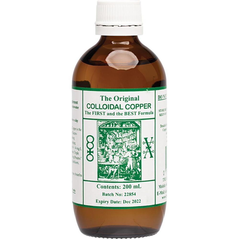 Original Colloidal Original Colloidal Colloidal Copper 200ml