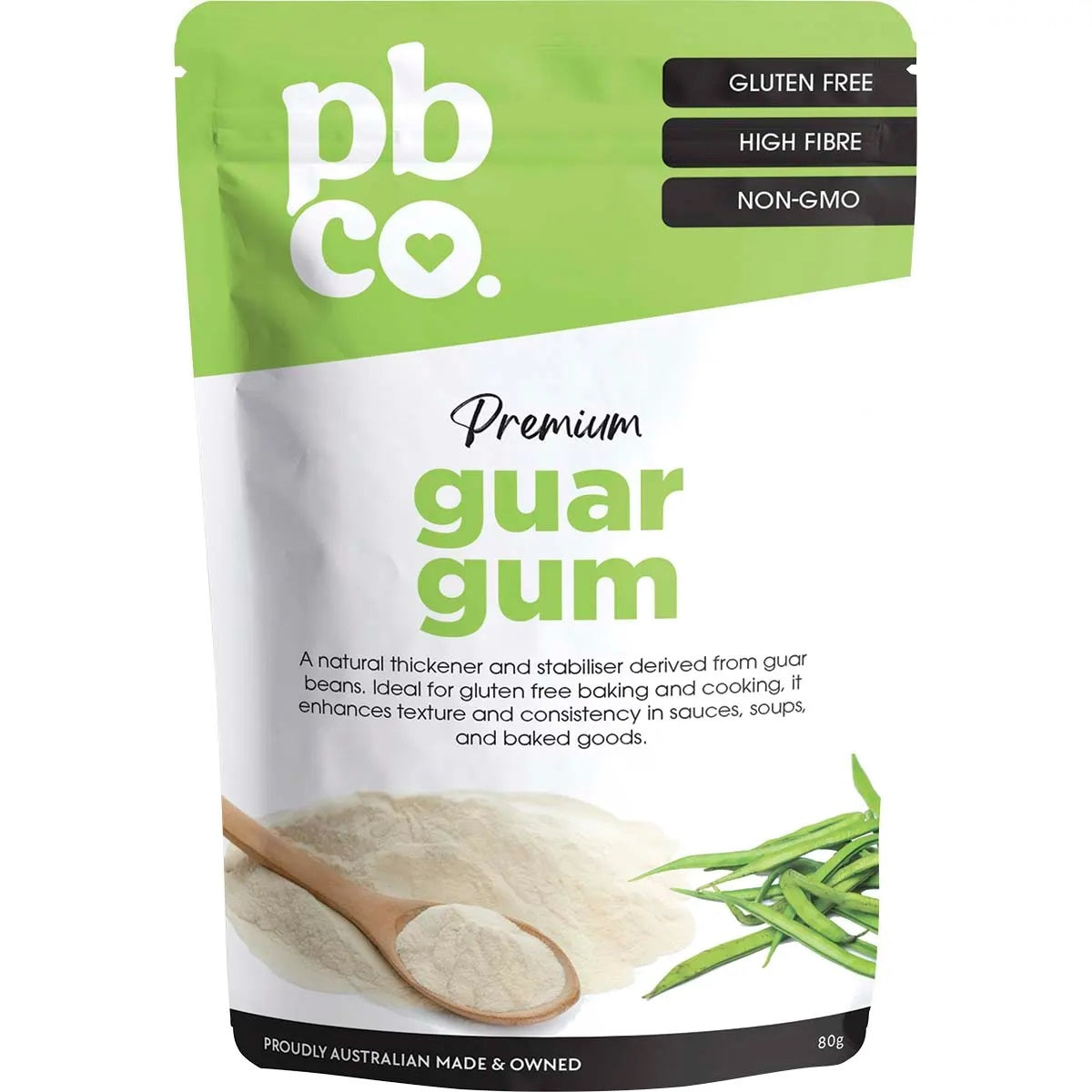 PBCp. Premium Guar Gum 80g